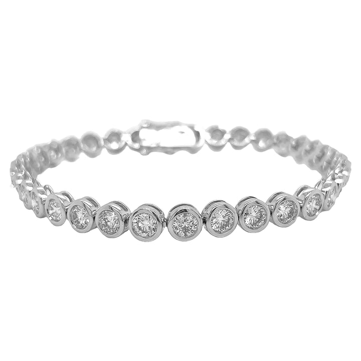 18kt White Gold Diamond Tennis Bracelet