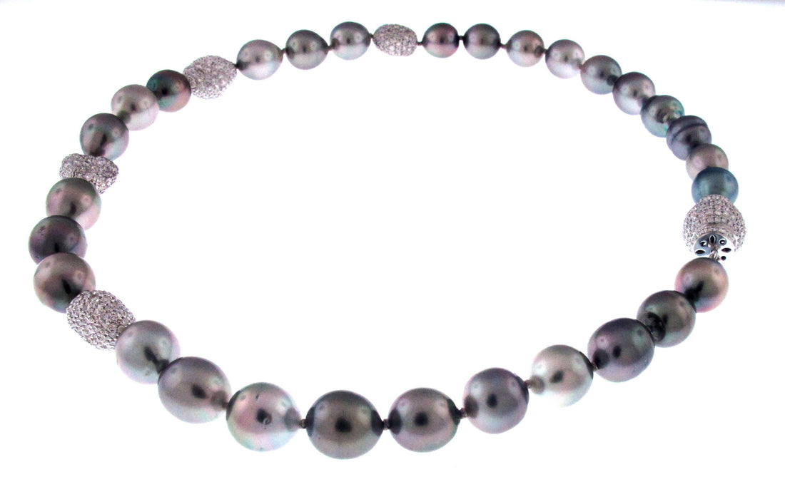 Black Pearl Necklace