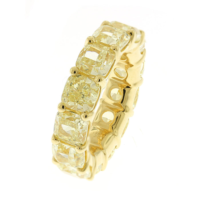 18kt Yellow Gold Yellow Diamond Eternity Band