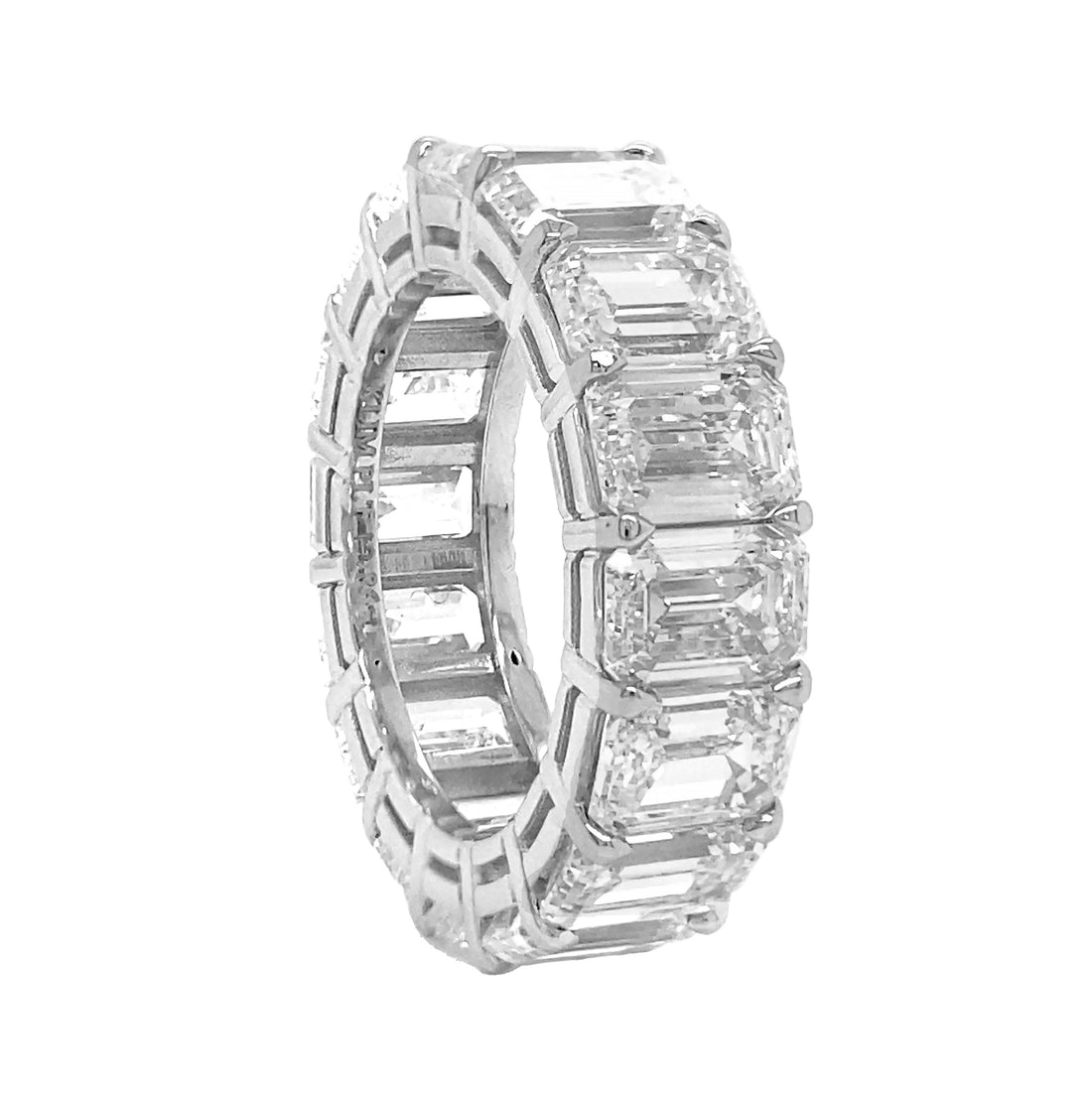 Platinum And Diamond Eternity Band