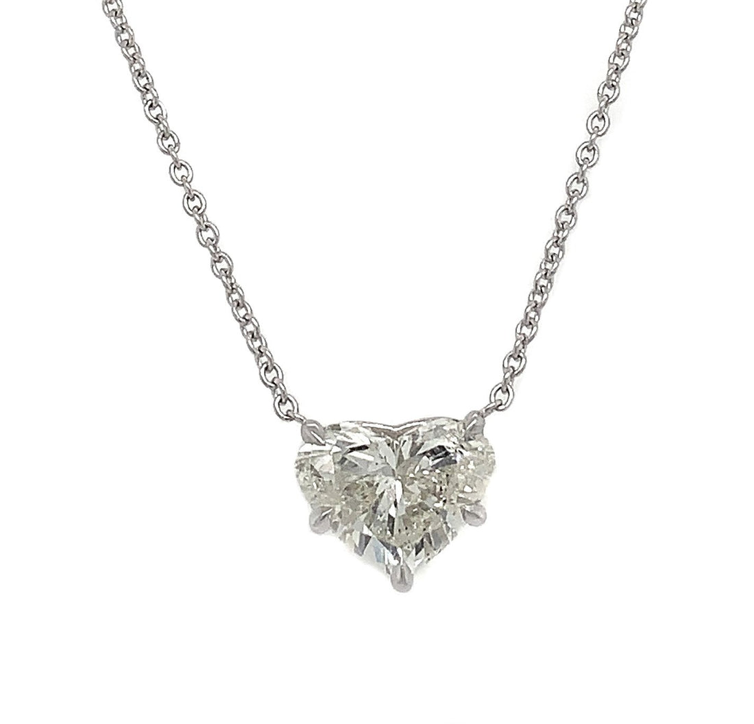 Platinum And Diamond Pendant