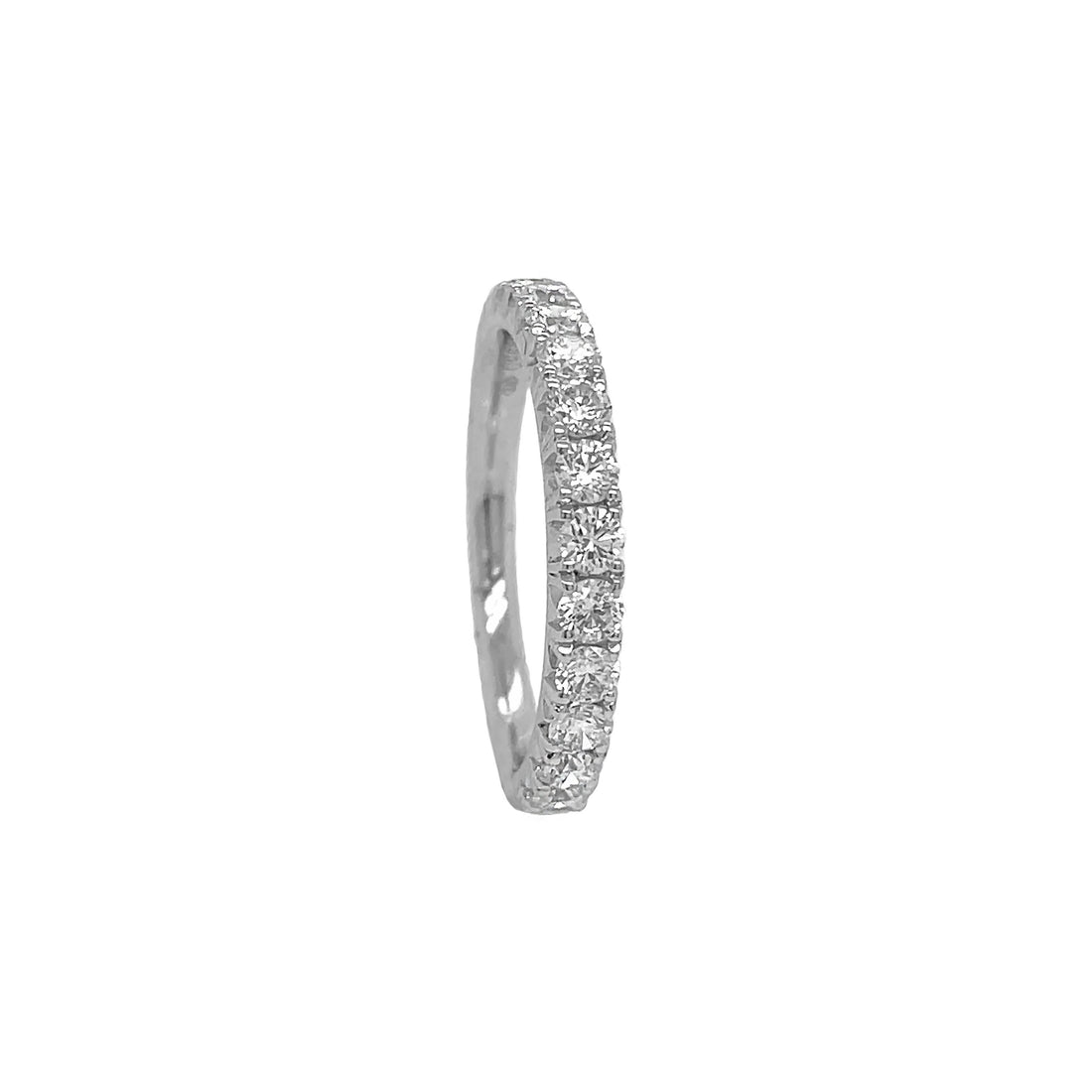 Platinum Diamond Half-way Band