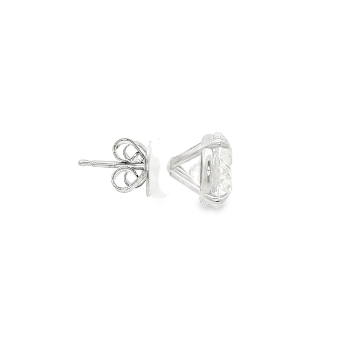 14kt White Gold Lab Diamond Studs
