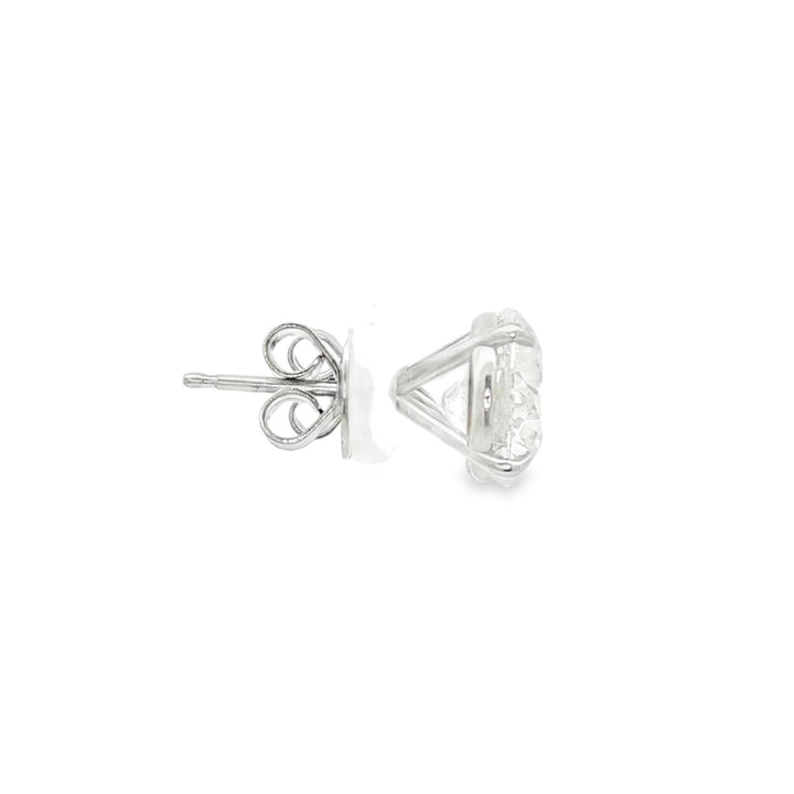 14kt White Gold Lab Diamond Studs
