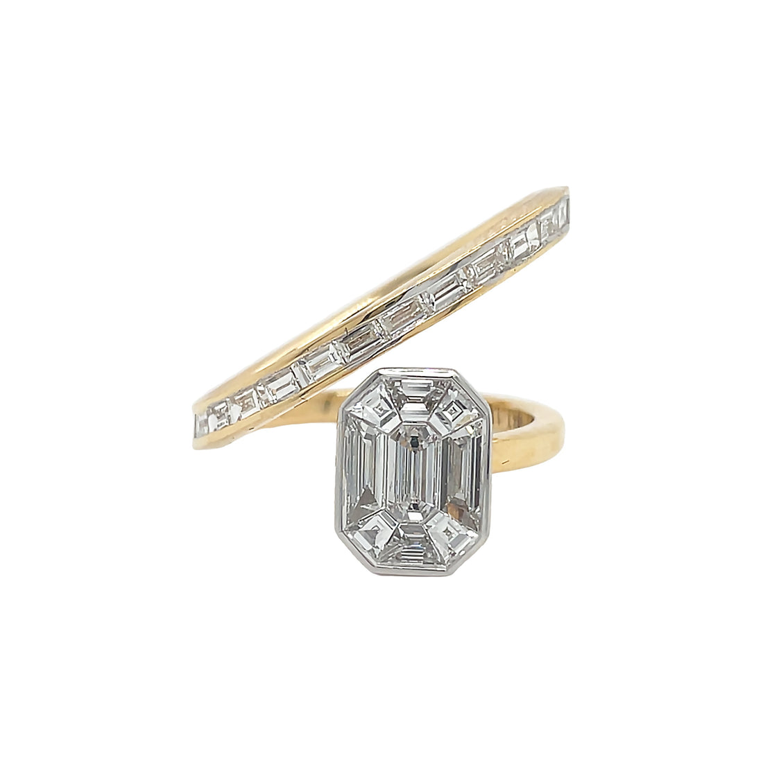 18kt Yellow Gold Diamond Ring