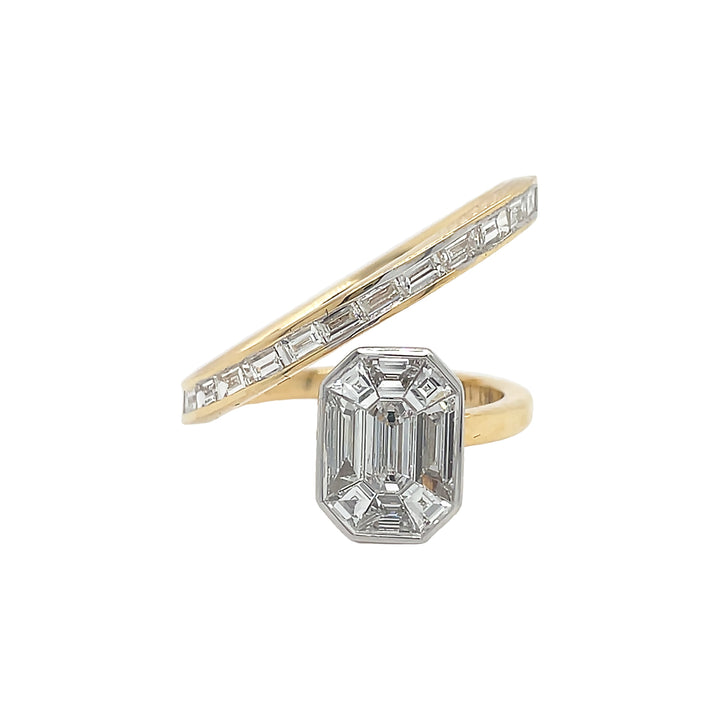 18kt Yellow Gold Diamond Ring