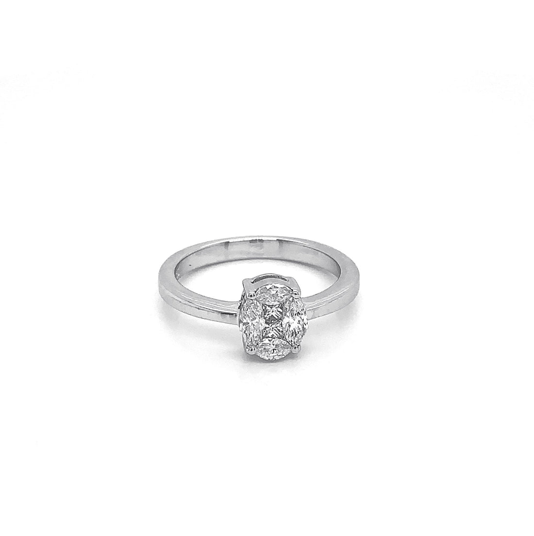 18kt White Gold Diamond Ring
