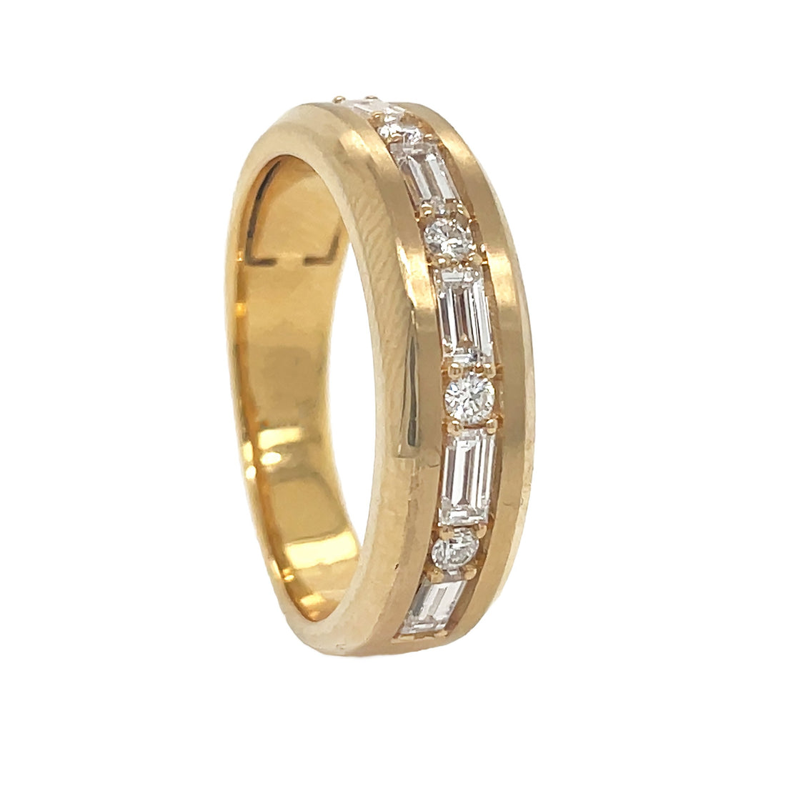 14kt Yellow Gold Lab Diamond Band