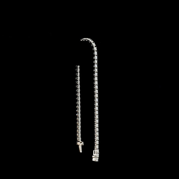 14kt White Gold Lab Diamond Tennis Bracelet