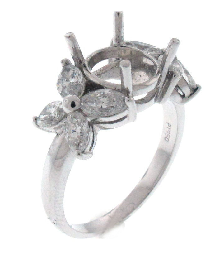 Platinum Diamond Semi Mount