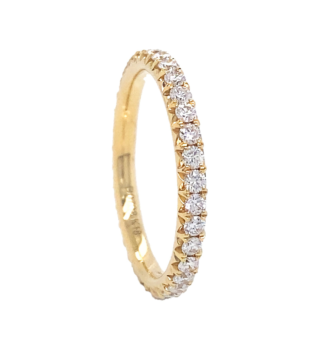 18kt Yellow Gold Diamond Eternity Band