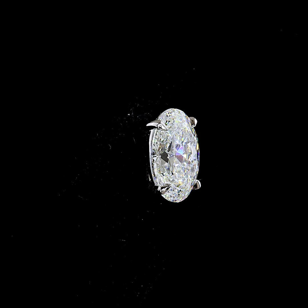 14kt White Gold Lab Diamond Studs