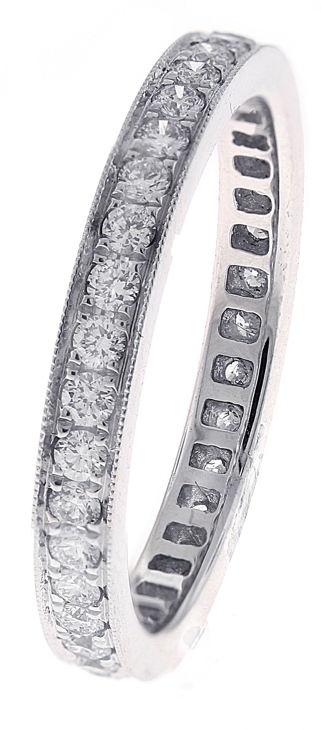 18kt White Gold Diamond Eternity Band