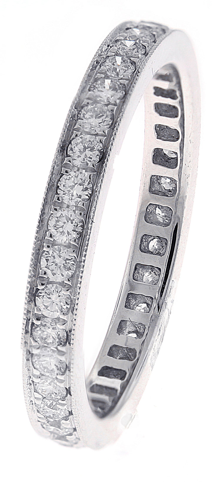 18kt White Gold Diamond Eternity Band