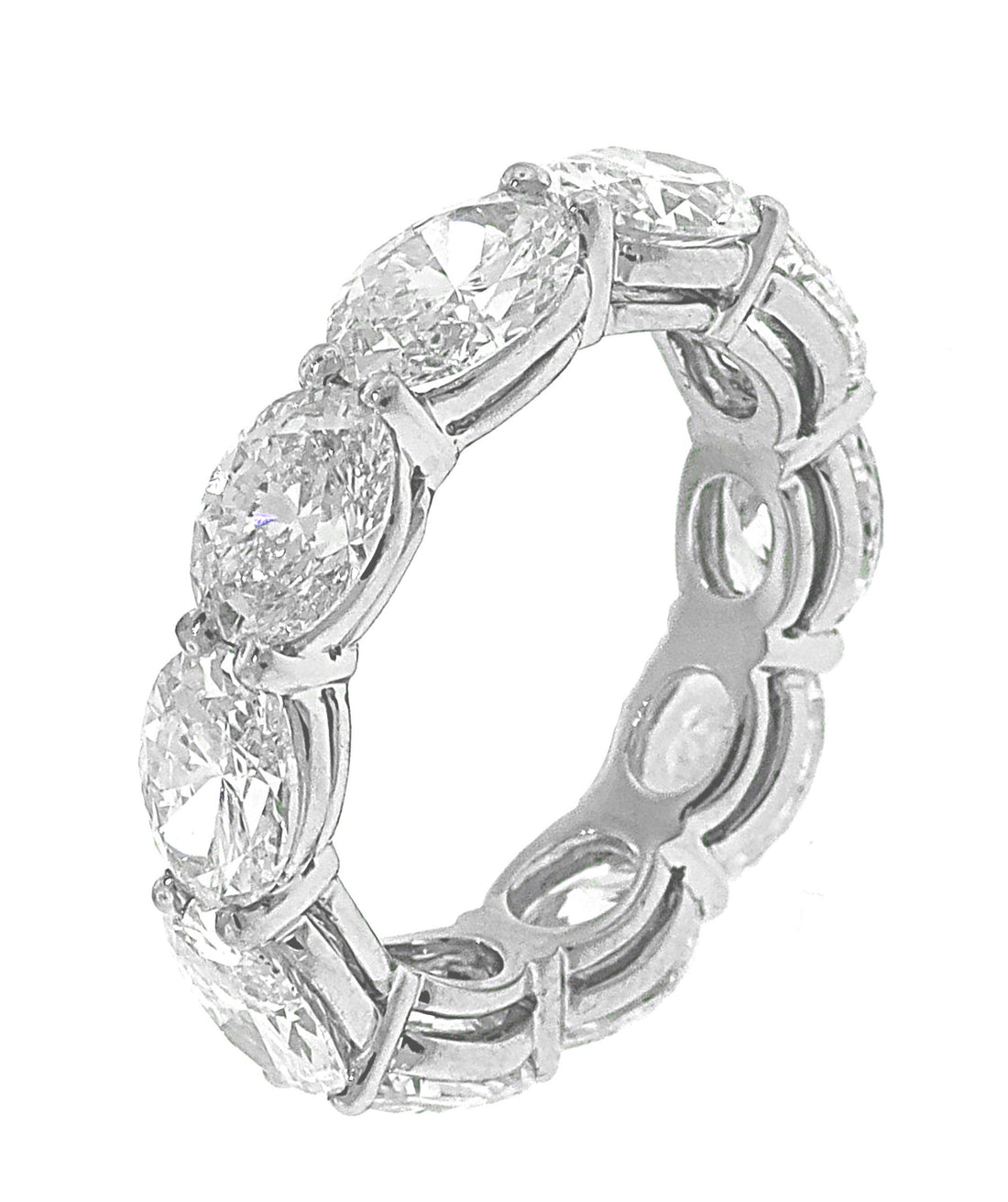 Platinum Diamond Eternity Band