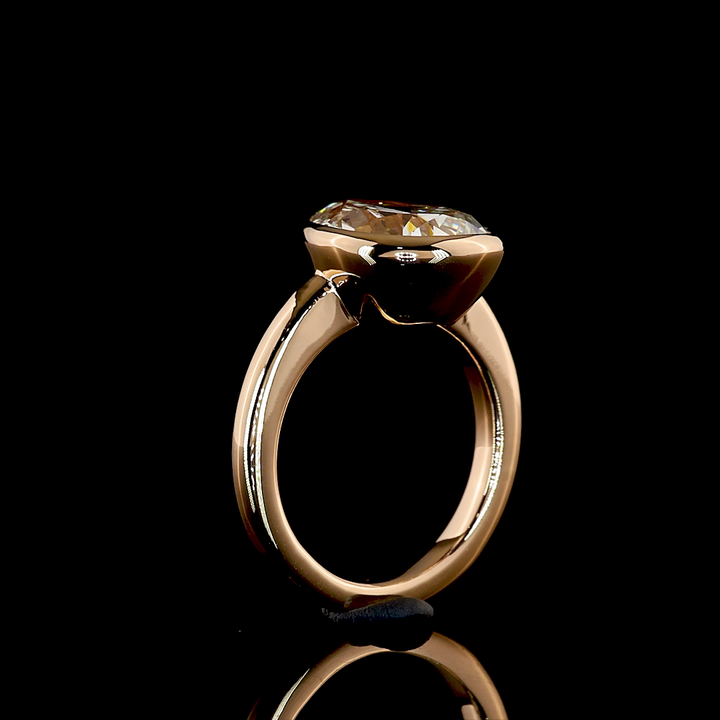 14kt Rose Gold Lab Diamond Ring