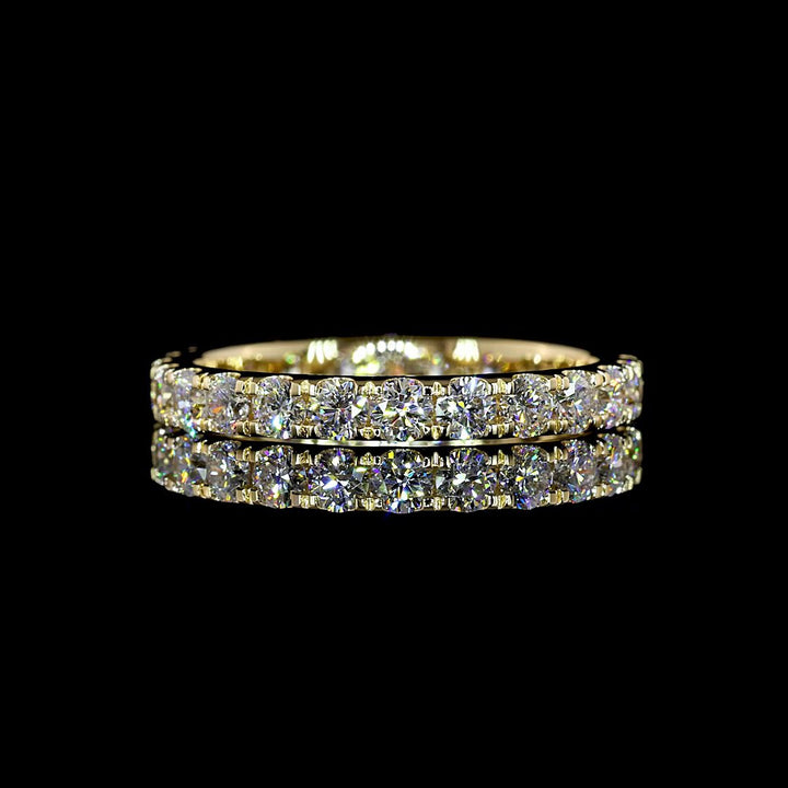 14kt Yellow Gold Lab Diamond Eternity Band