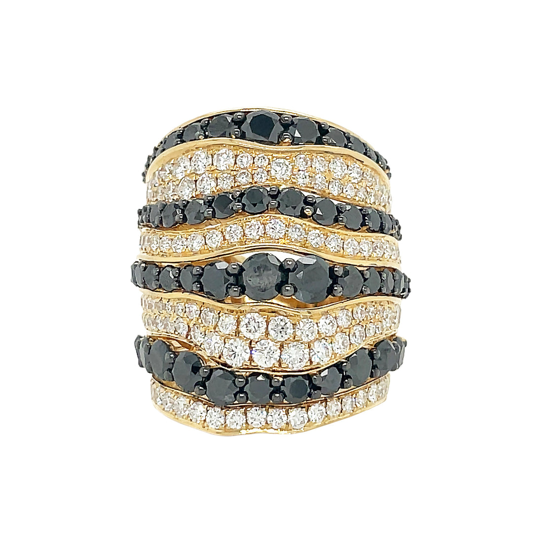 18kt Yellow Gold Diamond Ring
