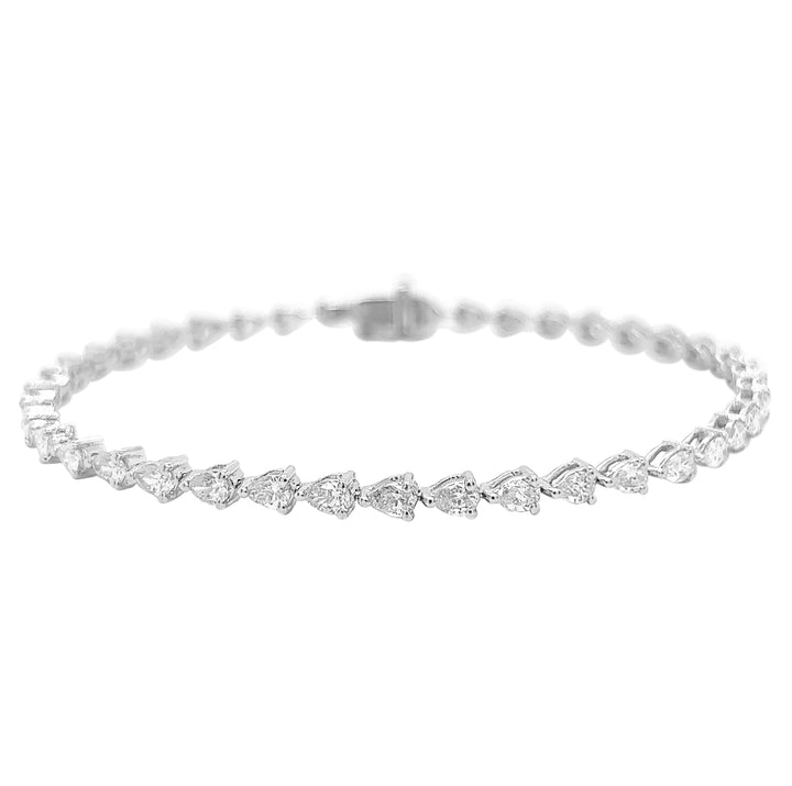 18kt White Gold Diamond Bracelet