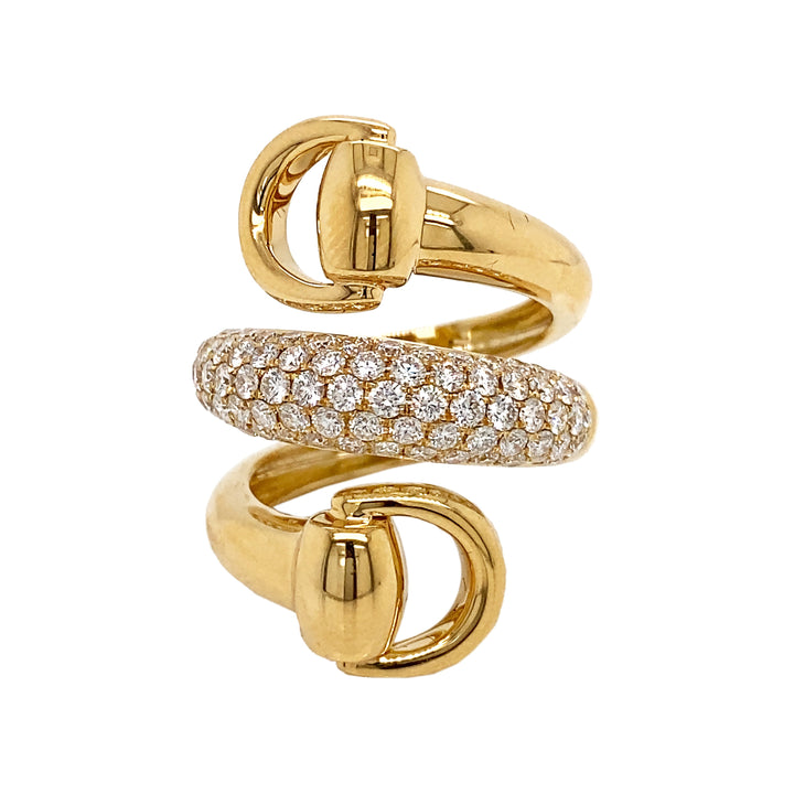 18kt Yellow Gold Diamond Ring