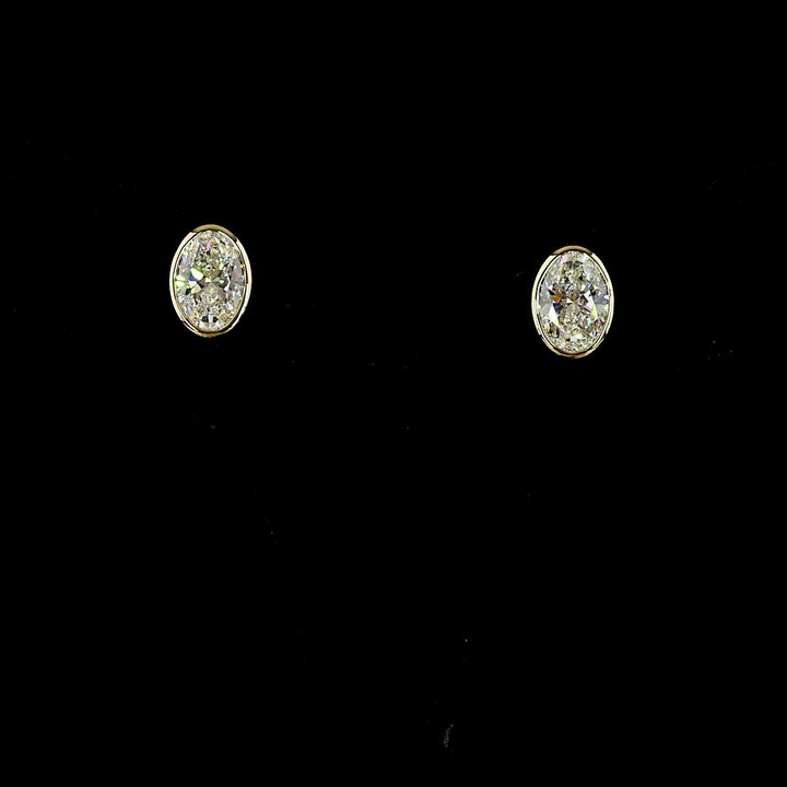 14kt Yellow Gold Lab Diamond Studs