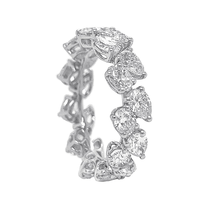 18kt White Gold Diamond Eternity Band