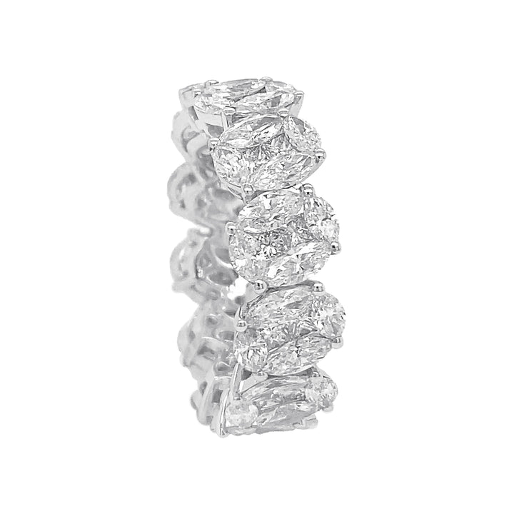 18kt White Gold Diamond Eternity Band