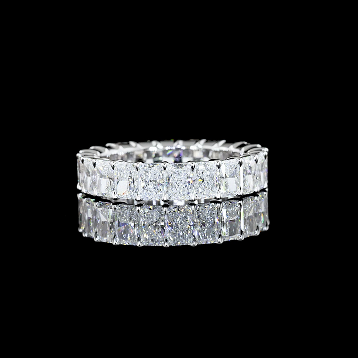 14kt White Gold Lab Diamond Eternity Band