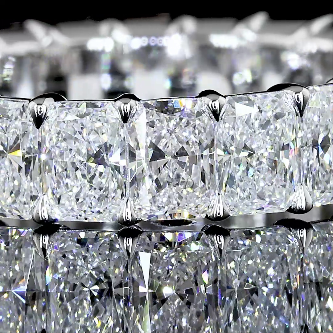 14kt White Gold Lab Diamond Eternity Band