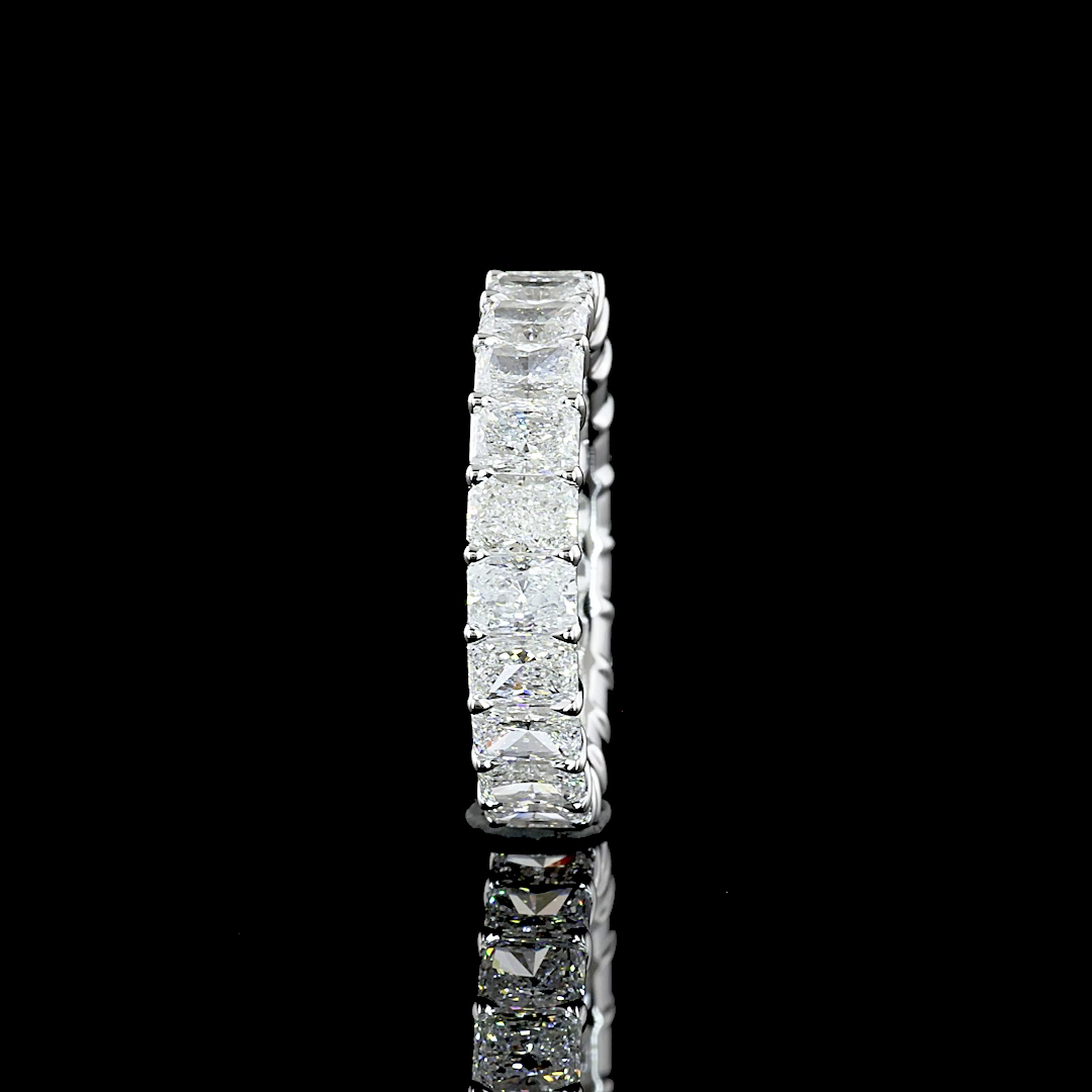 14kt White Gold Lab Diamond Eternity Band