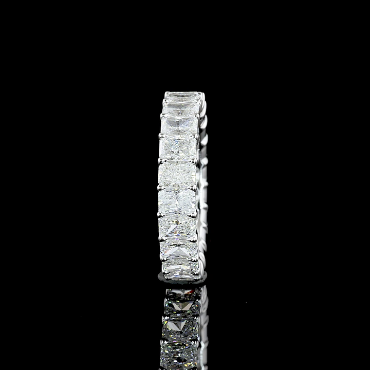 14kt White Gold Lab Diamond Eternity Band