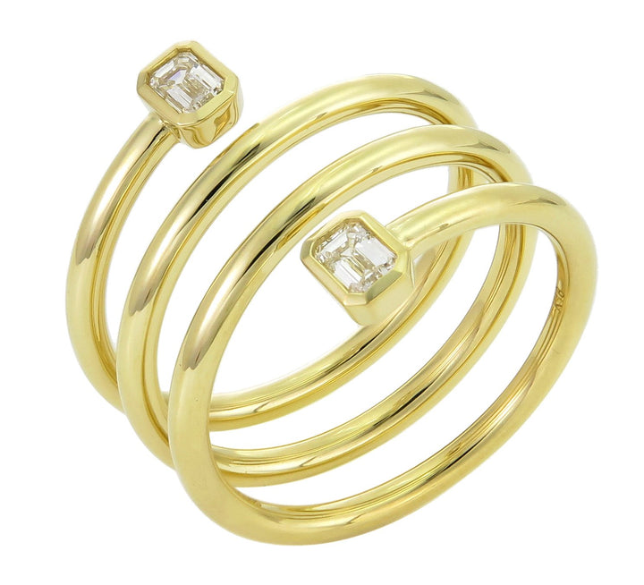 18kt Yellow Gold Diamond Ring