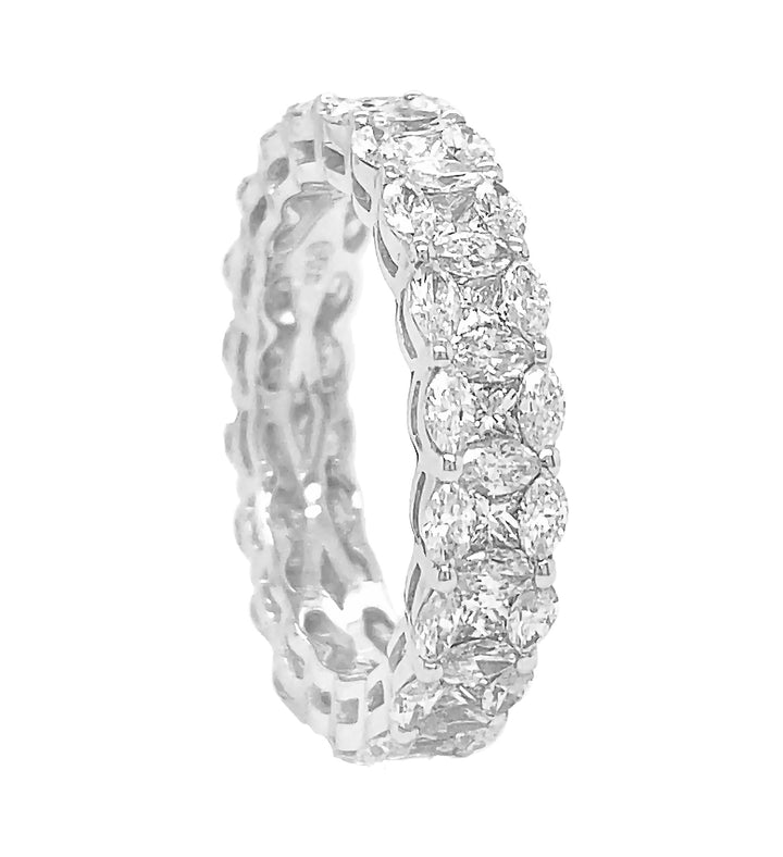 18kt White Gold Diamond Eternity Band