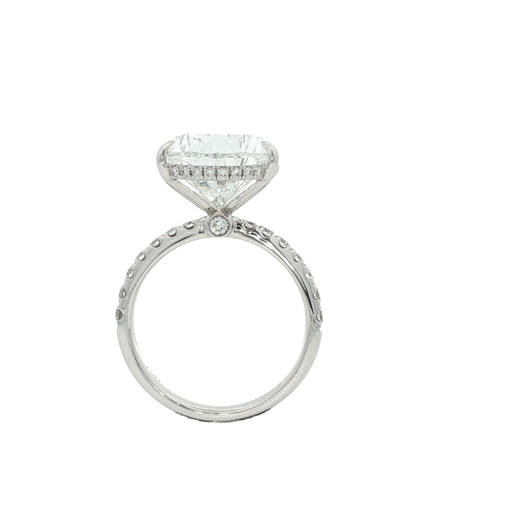 18kt White Gold Lab Diamond Ring