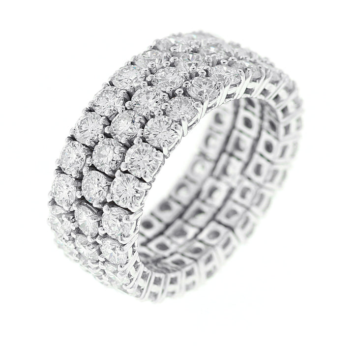 18kt White Gold Diamond Eternity Band