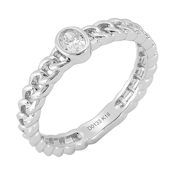 18kt White Gold Diamond Ring