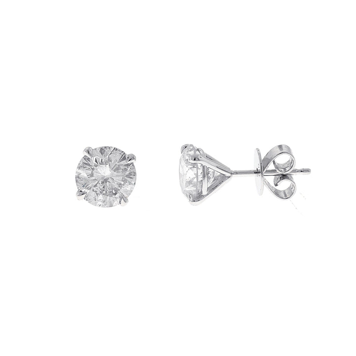 14kt White Gold 0.25ctw Lab Diamond Studs