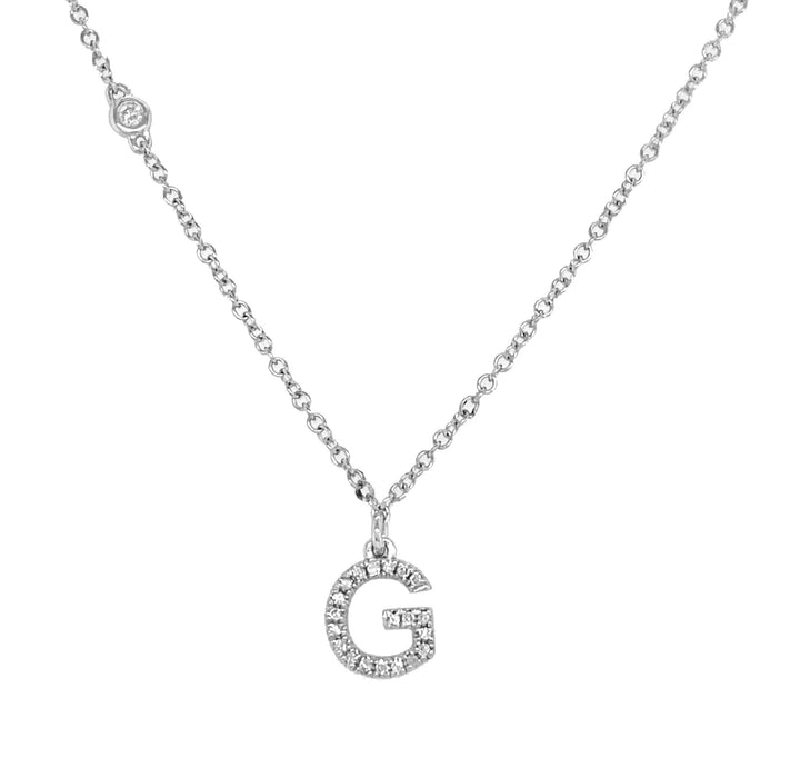14kt White Gold Diamond Pendant