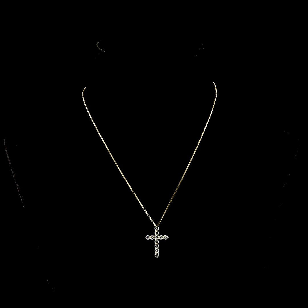14kt Yellow Gold Lab Diamond Pendant