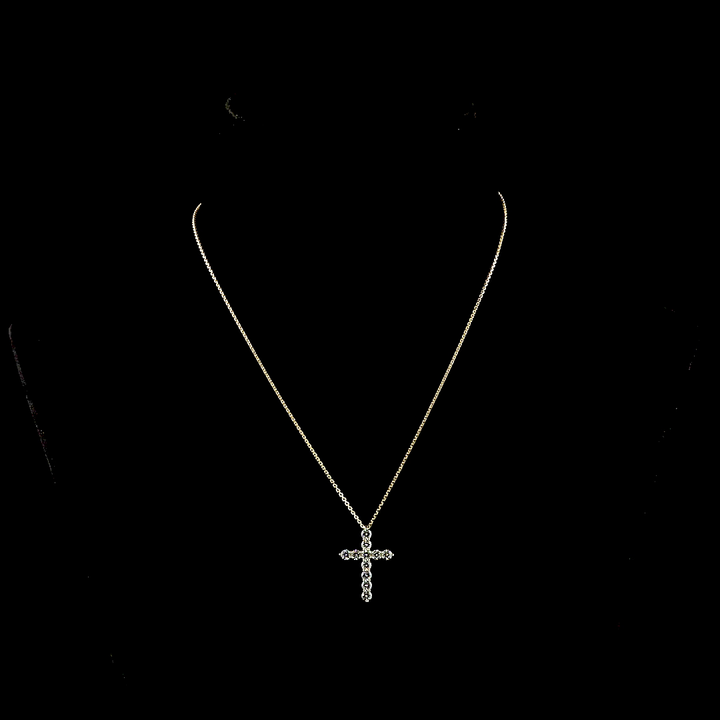 14kt Yellow Gold Lab Diamond Pendant
