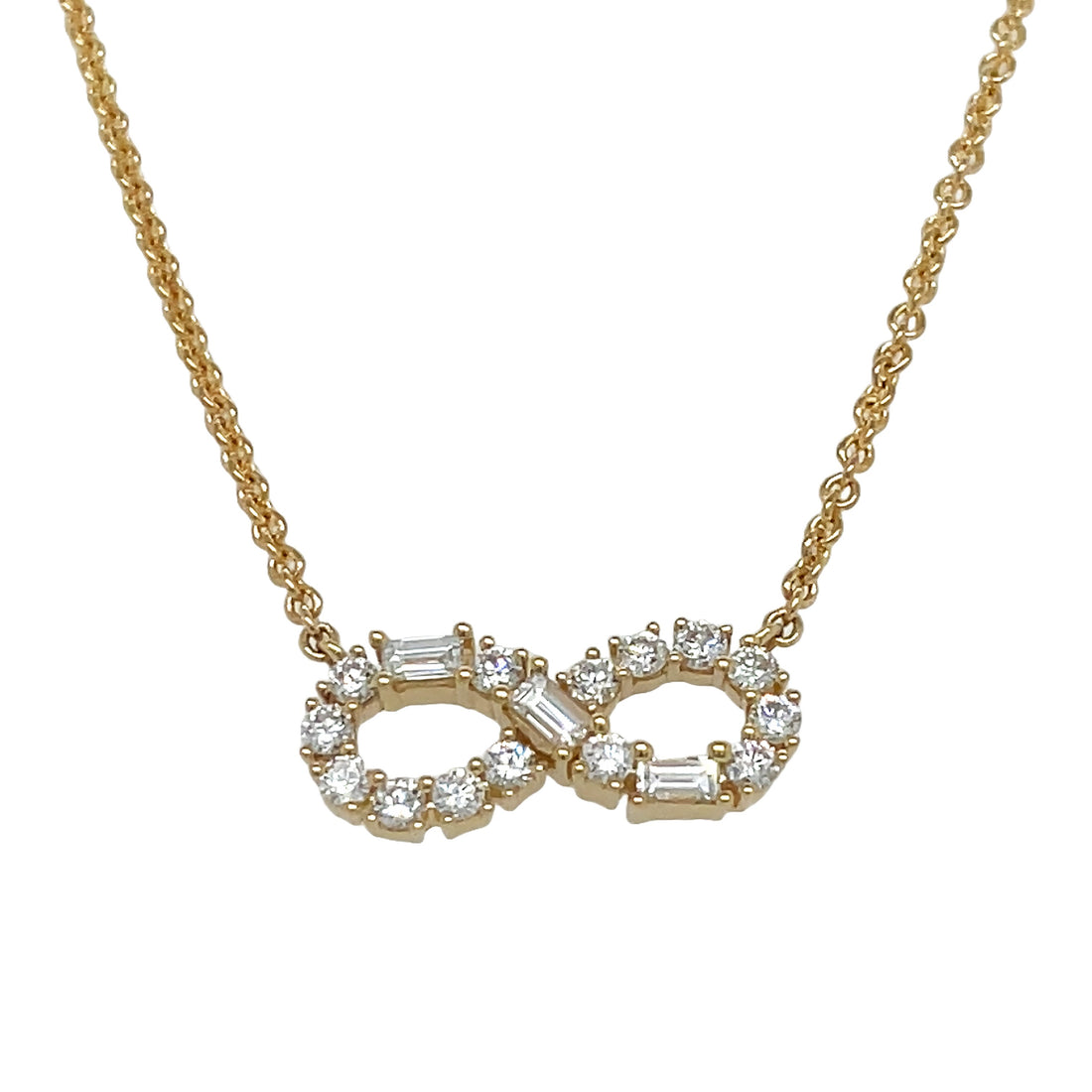 18Kt Yellow Gold Diamond Pendant