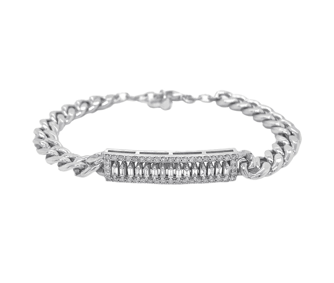 18kt Yellow Gold Diamond Bracelet