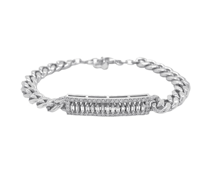 18kt Yellow Gold Diamond Bracelet