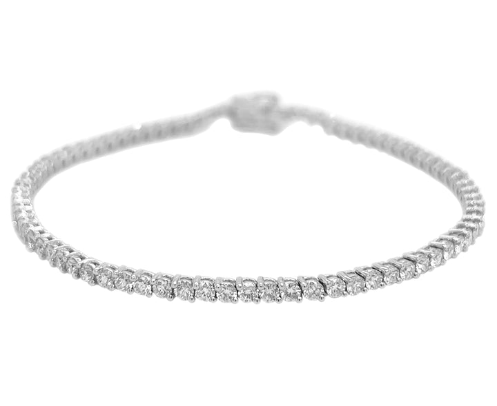 18kt White Gold Diamond Bracelet