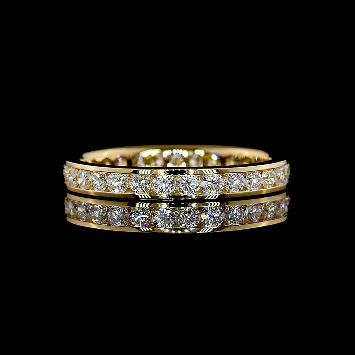 18kt Yellow Gold Lab Diamond Eternity Band