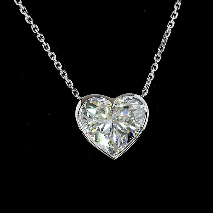 14kt Yellow Gold Lab Diamond Pendant