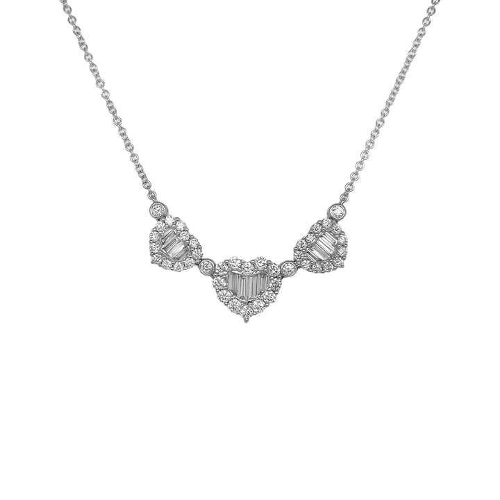 18kt White Gold Diamond Pendant