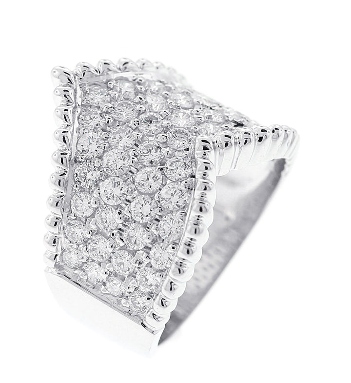 14kt White Gold Diamond Band