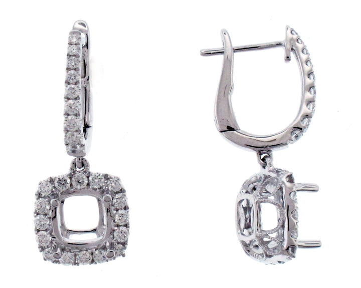18kt White Gold Diamond Jackets