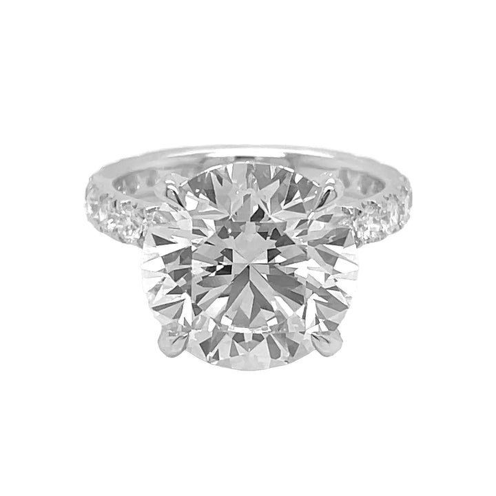 14kt White Gold Lab Diamond Ring